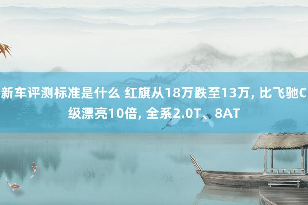 新车评测标准是什么 红旗从18万跌至13万, 比飞驰C级漂亮10倍, 全系2.0T、8AT